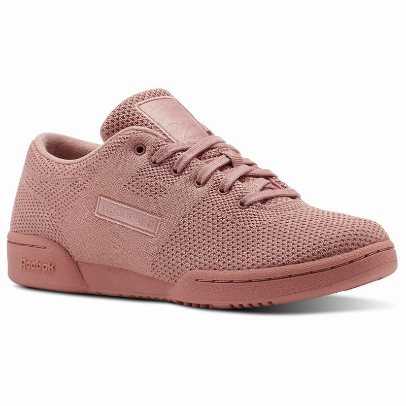 Tenisi Reebok Workout Clean Ultraknit Dama Roz/Albi Romania BZ1186YN
